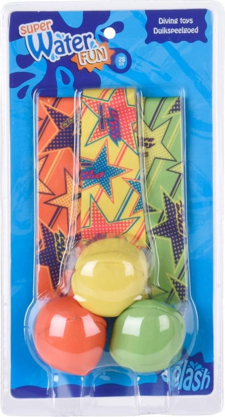 Free And Easy Duikballen Met Staart 3 Stuks