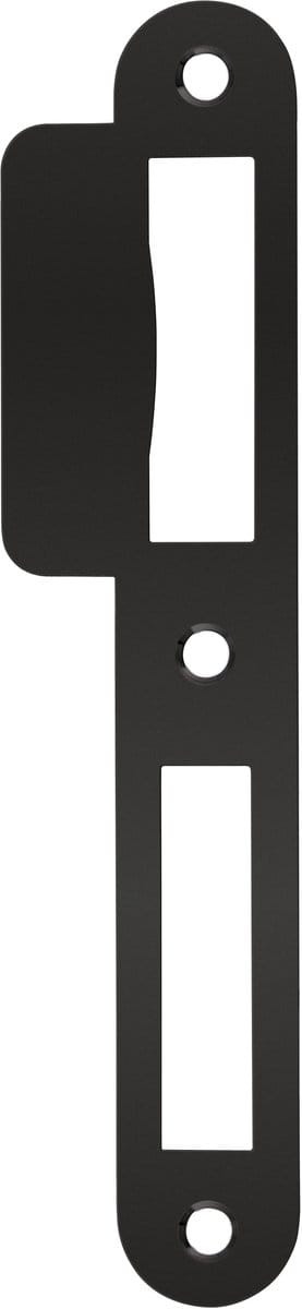 Artitec Sluitplaat Met Korte Lip - WC72 - PC72 - Zwart