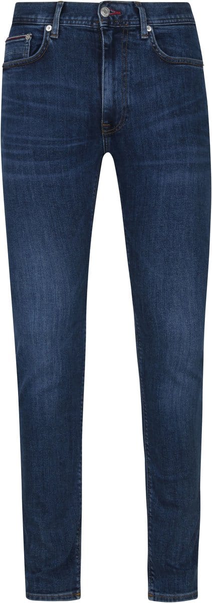 Tommy Hilfiger - Jeans Bleecker Indigo Blauw - Heren - Maat W 36 - L 34 - Modern-fit