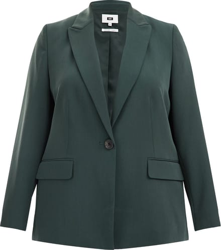 WE Fashion Dames getailleerde blazer - Curve