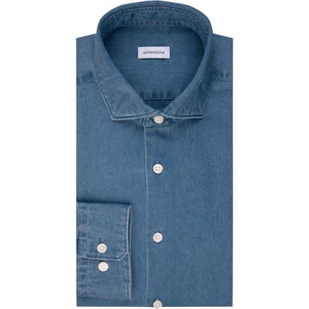 Regular fit zakelijk overhemd van puur katoen model 'Casual Spread Kent'