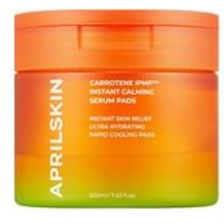 [APRILSKIN] Tampons de sérum apaisant instantané Carrotene IPMP™ 220 ml 80 unités white