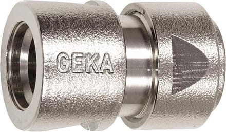 Slangstuk met Spanmoer 1/2 Inch 13 mm - Steeksysteem MS NI