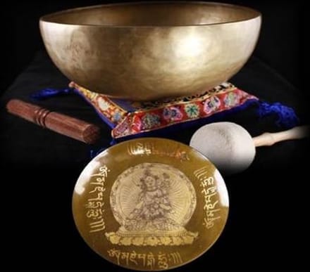 Klankschaal - Tara Boeddha - 27cm - 2200-2400g