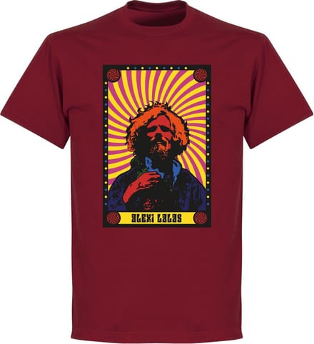 Lalas Psychadelic T-Shirt - Bordeaux - S