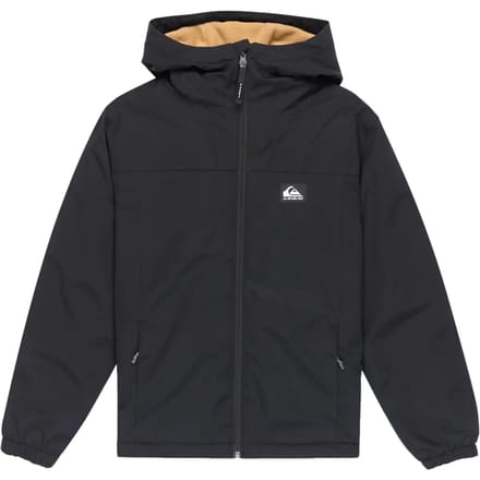 Quiksilver Overcast 3k Warm Jas Zwart 14 Years Jongen