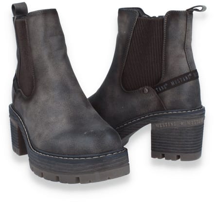 Mustang Dames Bottine | Bruin | Maat: 39