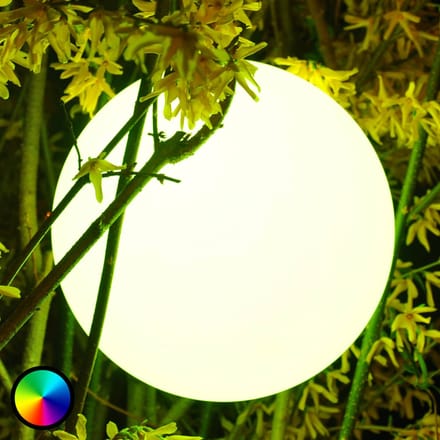 Smart&Green Pearl - LED lichtbol, bedienbaar met een handy