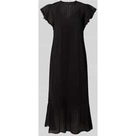 Maxi-jurk met ronde hals