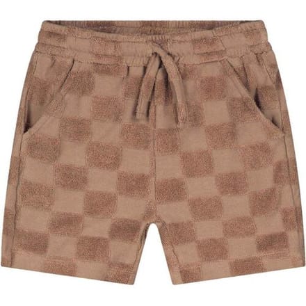Prénatal peuter short Light Mud Brown 86 heren