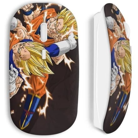 Vegeta en Goku Dragon Ball Z draadloze muis