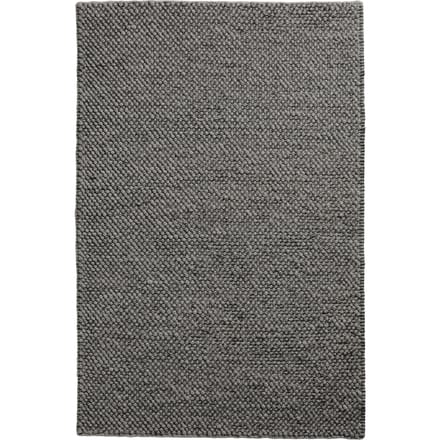 Woud Tact Vloerkleed - antraciet grijs - 140 x 90 cm