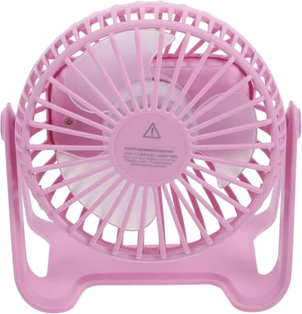 VHV - Bureauventilator - USB mini ventilator voor bureau - USB aansluiting - stille werking - voor kantoor, reizen, thuis en warme zomerdagen