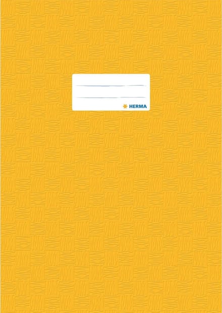 HERMA 7441 1stuk(s) Geel tijdschrift- & boekomslag