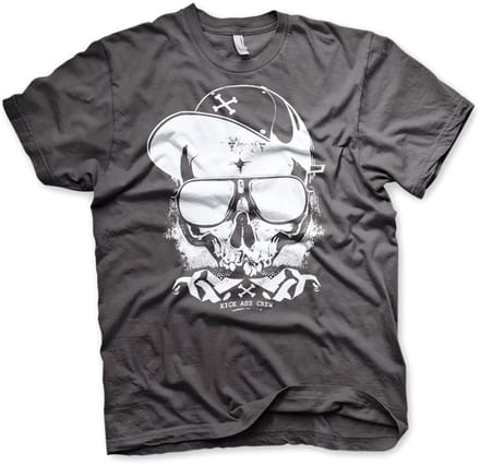 Hybris Kick Ass Crew Skull T-shirt SH-1-15593-H33-7