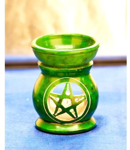 Aromalamp pentagram groen