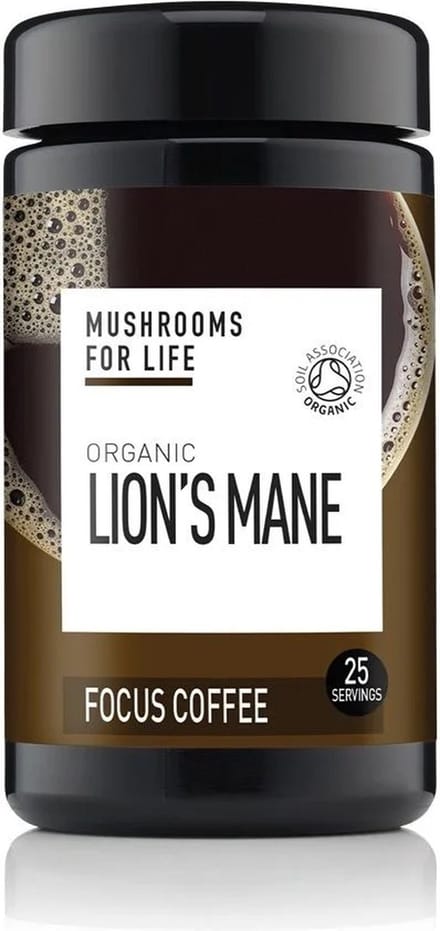 Mushrooms4Life Lion’s Mane Koffie Focus Mushroom Coffee 75 gram