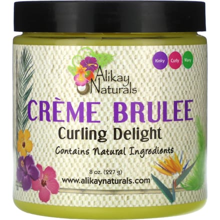 Alikay Naturals, Crème Brûlée Curling Delight, 227 gram (227 gr) white