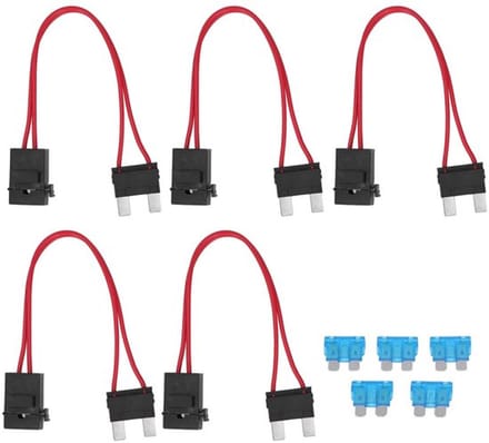 Allecto - Auto Fuse Holder Connector - Mini Fusehouder - 20A - 16Awg