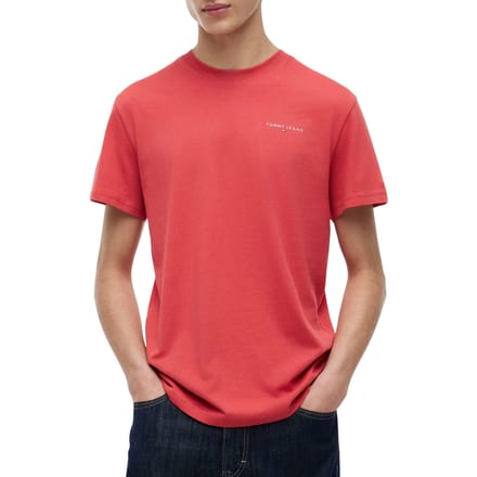 T-shirt Tommy Hilfiger Slim Linear Chest Logo Hommes