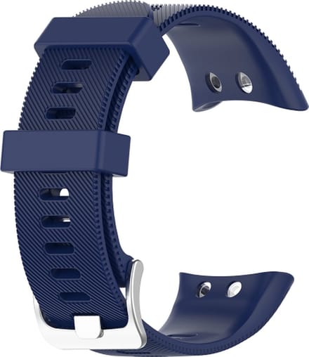 Siliconen bandje - geschikt voor Garmin Forerunner 45 / Forerunner 45S - blauw