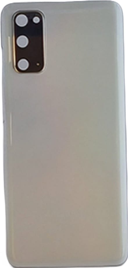 Achterkant Geschikt voor Samsung Galaxy S20 Plus – Premium – Wit