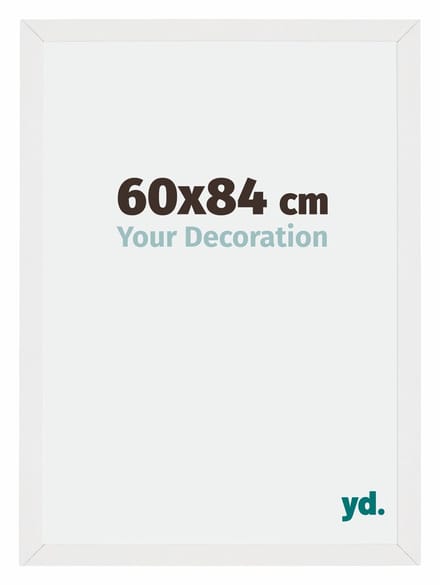 Your Decoration - Fotolijst 60x84 cm - MDF - Wit Hoogglans - Mura