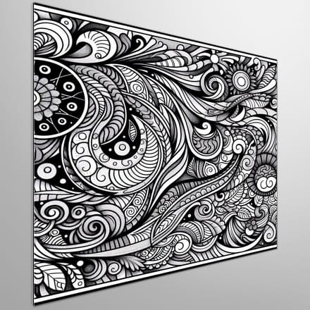 Kunstprint | Wanddecoratie | Dibond | 100 × 100 cm
