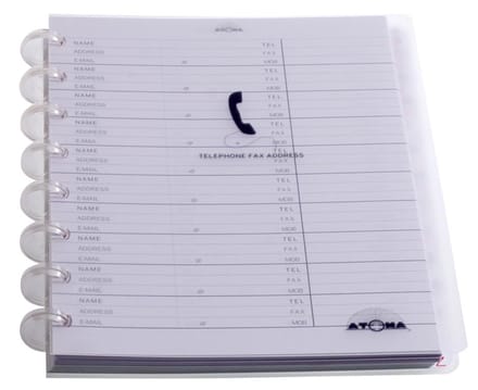 Atoma Telefoonregister, geassorteerde kleuren 8 stuks