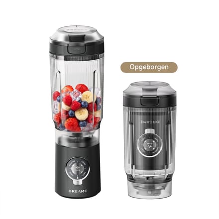 Dreame PortFresh™ Draagbare Blender | 15s Smoothie | BPA-vrij | USB-C | 880ml | 5 Standen - Grijs