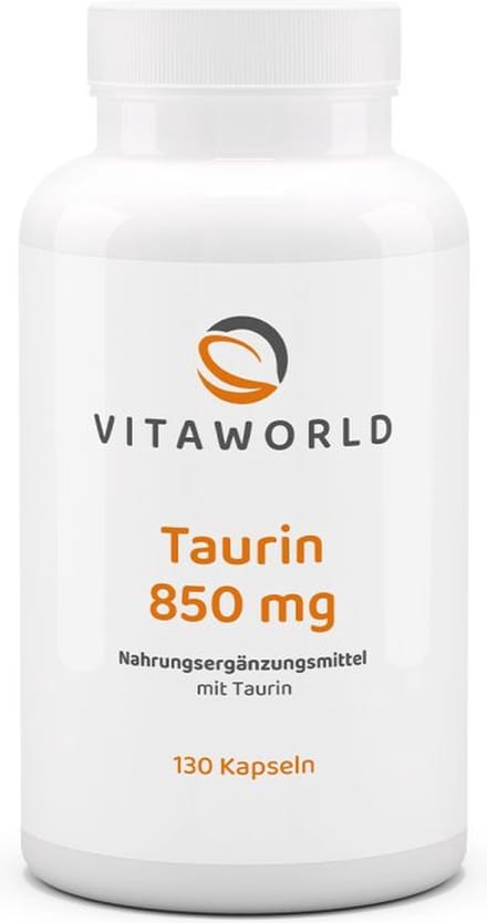 Vitaworld taurine 850mg 130 capsules