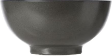 Black Bowl D15.5xh7.5cm Kom Mat Zwart