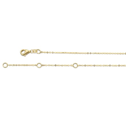 Jackie Plain Heart Necklace 585