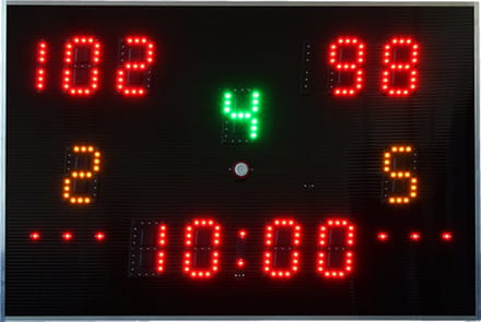 Scorebord - Multisport - Outdoor - Teamsporten buiten