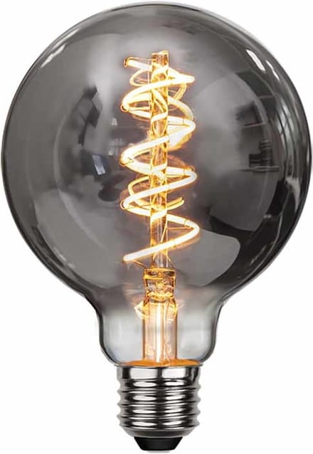Highlight - Lamp LED G95 4W 100LM 2200K Dimbaar Rook