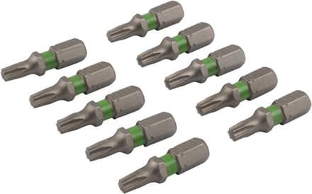 Dynaplus - Schroefbit - Torx 20 - 25mm - Groen (10 stuks)