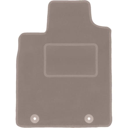 Beige bestuurdersmat voor: Dacia Duster 2WD SUV (2010-2018)