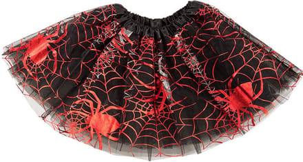 Carnival Toys Tutu Meisjes 30 Cm Tule Rood/zwart One-size
