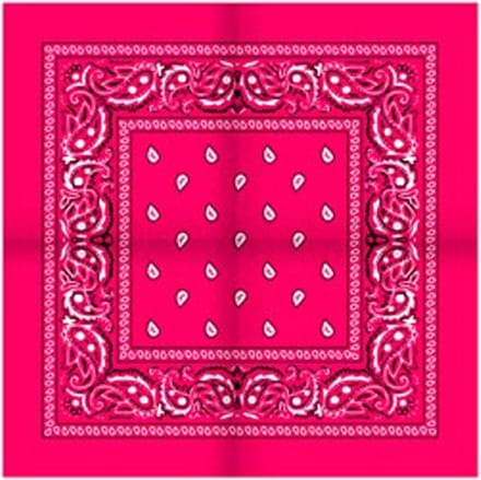 Donkerroze/Fuchsia Boerenzakdoek - 54x54cm