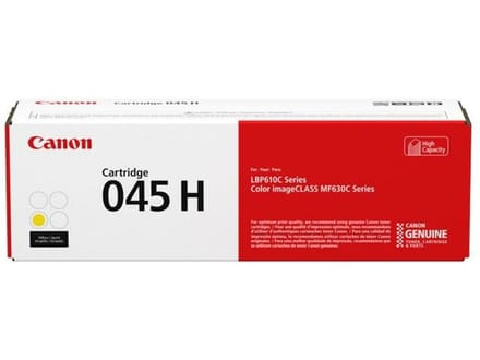 Canon 045 H toner cartridge geel hoge capaciteit (origineel)
