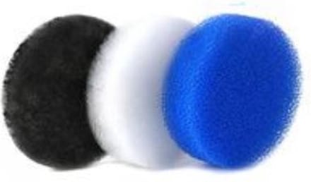 Geschikt voor Eheim 350 - 6x filter fleece / filtervlies