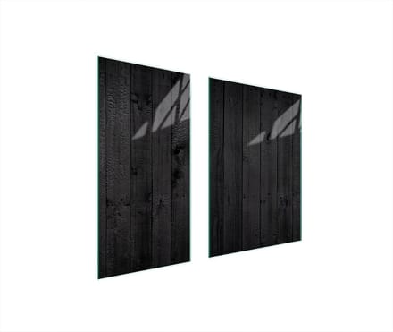 TMK ArtDeko - Snijplank - 75x52 cm - Houtmotief - Veilig