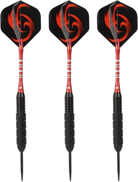 Dailygoods- Darts Set 24g - Professionele Darts - Stalen Punt