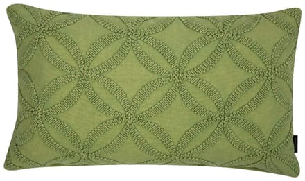 Annika Kussen stonewash groen 30x50cm