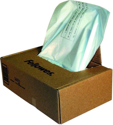 Fellowes Papierversnipperaar zak - 165 liter - 50 stuks