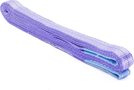Polyester Hefband met Lussen 1 Ton Draagvermogen Lengte 2 Meter