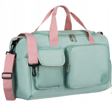 Peterson - Reistas - Groen en Roze - Polyester - Rits