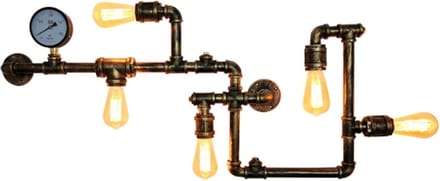 OHNO - Woonaccessoires - Holmes Wandlamp - Koper - Tijdloos - Modern - Industrieël
