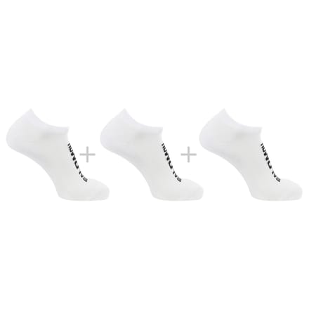 Salomon Everyday Low 3-Pack, sokken, wit