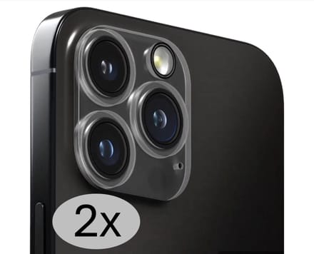Camera lens protector geschikt voor Iphone 16 pro / 16 pro max - 2 stuks - Tempered Glass Screenprotector - beschermglas - camerabeschermer